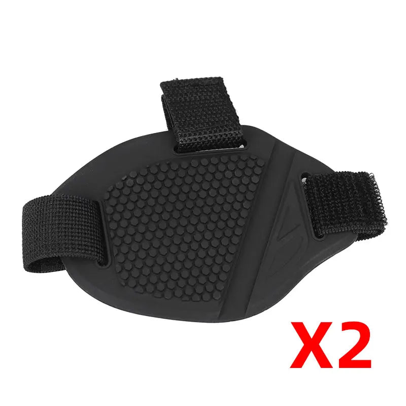 Rubber Motorcycle Shift Pad Motorbike Anti-Slip Gear Shoes Cover Motorcycle Moto Boots Shifter Guards Protector Pad Accessories