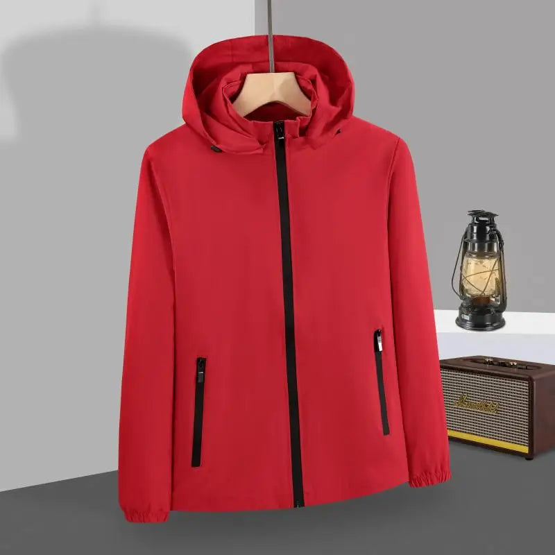 Customized Logo Jackets for Men and Women, Outdoor Sports Windproof, Waterproof and Wear-Resistant Clothing, Enterprise Custom Jackets, Motorcycle and Cycling Clothing