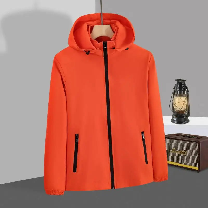 Customized Logo Jackets for Men and Women, Outdoor Sports Windproof, Waterproof and Wear-Resistant Clothing, Enterprise Custom Jackets, Motorcycle and Cycling Clothing