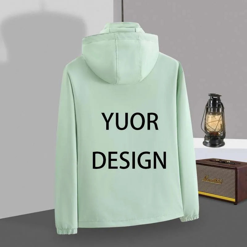 Customized Logo Jackets for Men and Women, Outdoor Sports Windproof, Waterproof and Wear-Resistant Clothing, Enterprise Custom Jackets, Motorcycle and Cycling Clothing