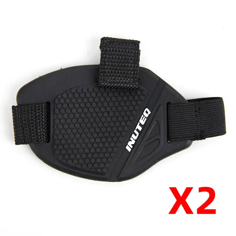 Rubber Motorcycle Shift Pad Motorbike Anti-Slip Gear Shoes Cover Motorcycle Moto Boots Shifter Guards Protector Pad Accessories