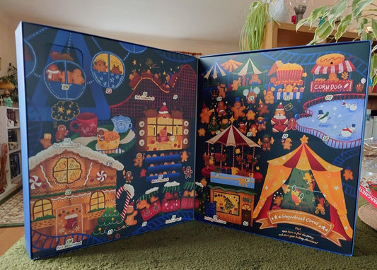 Christmas Advent Calendar 2025 - 24 Day Puzzle Countdown with 3D & Jigsaw Puzzles